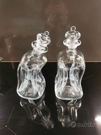 coppia di bottiglie holmegaard Danimarca 