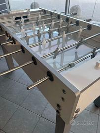 calcio balilla pure white garlando