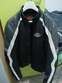 giacca in pelle spidi uomo più pantaloni 