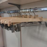20 grucce in legno ikea per pantaloni/gonna