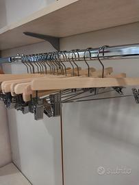 20 grucce in legno ikea per pantaloni/gonna