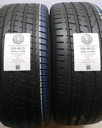 2 GOMME 255 40 21 PIRELLI A69202