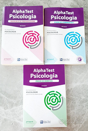 Set 3 libri AlphaTest Psicologia