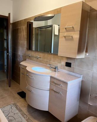 Bagno usato con piccola lesione 