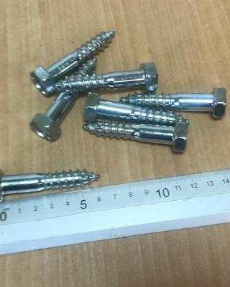 4B Viti Tirafondi viti per legno 12x60 Pz 195
