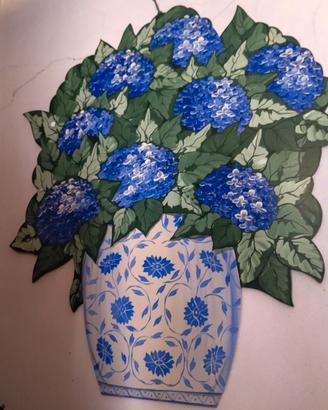 DECORAZIONE MURALE SU LEGNO DI LISA LORENTZ