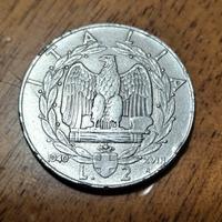 Moneta da 2 lire Regno d'Italia anno 1940