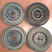 Set ruote in ferro per citroen C3