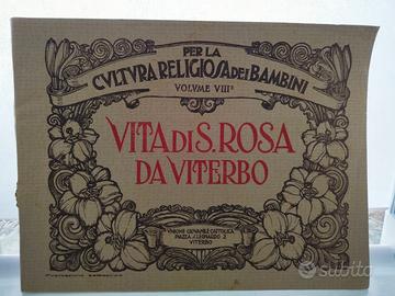 "Vita di Santa Rosa da Viterbo"  anno 1920
