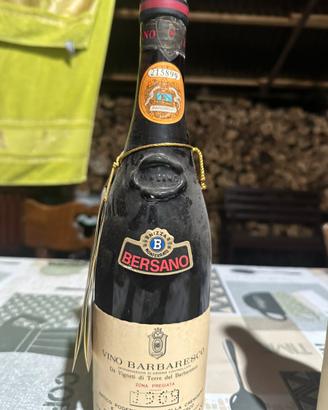 Vino barbaresco 1969