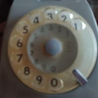 telefono.  a.  disco.  anni.  70.  l