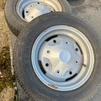 Cerchi fiat 126 prima serie da 12 pollici no gomme