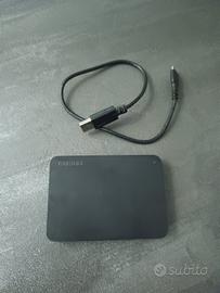 hard disk esterno portatile Toshiba 1 tb