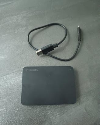 hard disk esterno portatile Toshiba 1 tb