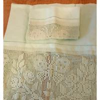 Coppia di asciugamani lino100%