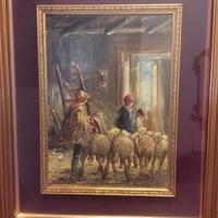 quadro dipinto da Mario Fattori 