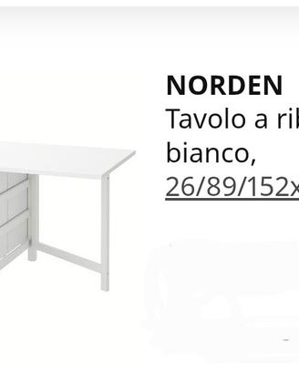 Tavolo consolle