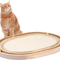 Tappetino Tiragraffi per Gatti in Sisal e palline