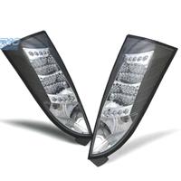 FANALI LED FORD FOCUS MK1 98-04 FONDO NERO CROMO