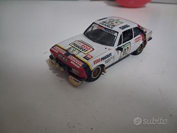 modellino 1/43 solido peugeot 504 coupe v6 rally g