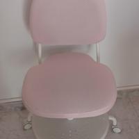 Sedia scrivania Rosa per Bambina