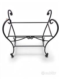 Carrello in ferro battuto 