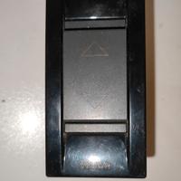 Vimar Idea tasto  interbloccato nero+placca nera