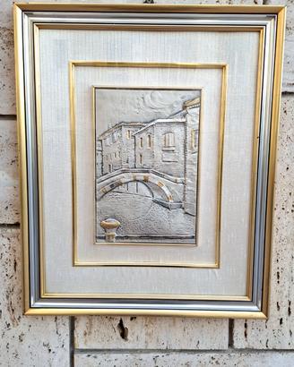 ARGENTO 925 QUADRO.  FUORIGROTTA.