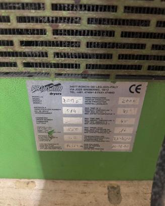 Essiccatore frigorifero Friulair DFE 5 16 bar