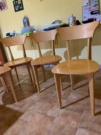 sedie in legno
