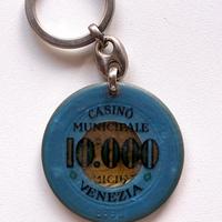 Portachiavi token Casinò di Venezia 10.000Lire
