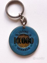 Portachiavi token Casinò di Venezia 10.000Lire