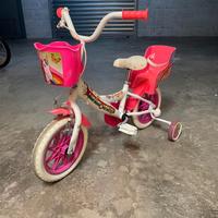 Bici bimba con rotelle