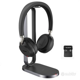 Yealink BH72 Cuffie Bluetooth con stand nere NUOVE
