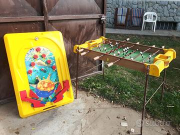Flipper e Calcetto Bimbi Ragazzi Vintage Arcofalk.
