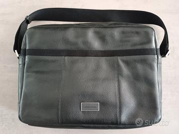 Borsa PC Calvin Klein per Portatile in Pelle