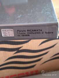 Parure matrimoniale cotone con orlo Zucchi