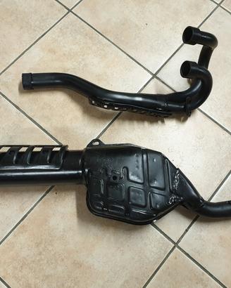 Scarico completo originale Yamaha XT 600