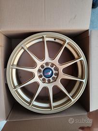 cerchi japan racing jr11 r17x8 5x100/108 et35 NUOV
