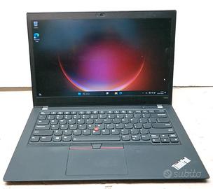 LENOVO T480s 14" INTEL i7 8650u 8GB RAM