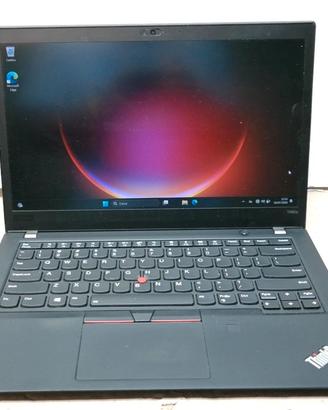 LENOVO T480s 14" INTEL i7 8650u 8GB RAM