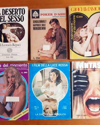 LOTTO LIBRI PER ADULTI VINTAGE
