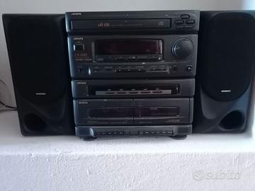 Stereo aiwa cx-z670 casse Kenwood ls-322