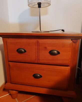 Set 3 comodini in legno coordinati con comò