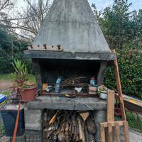 Griglia in cemento usata 