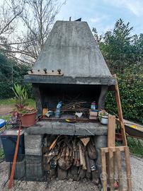 Griglia in cemento usata 