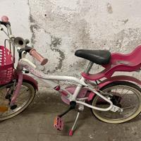 Bici 4-6 anni bambina (16 pollici)