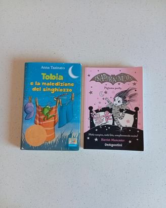 Lotto 2 libri per bambini - Isadora Moon + Tobia