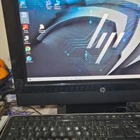 compiuter Hp, tastiera wifi e mouse