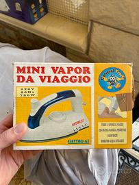 Mini ferro da stiro vintage da viaggio Elettro GT